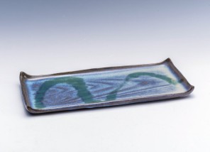 長方形皿　松代焼